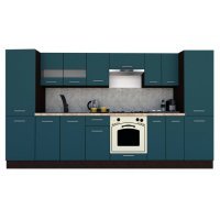 Bucatarie MARINA NEW 340 5B Wenge / Decor 0244